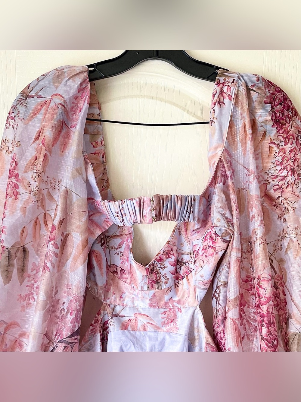 Zimmermann Wild Botanica Bralette Mini Dress Floral 1 EUC - Picture 10 of 16